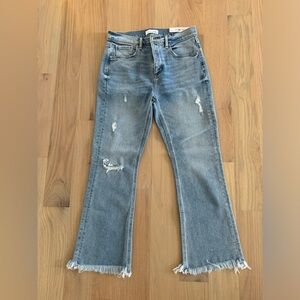 NWT - Loft High Waist Flair Crop